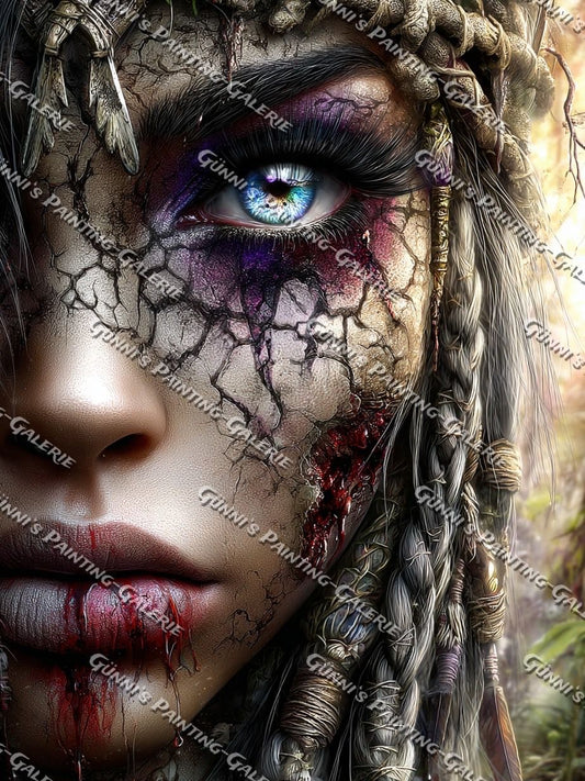 Wenn die Haut spricht by Elly_A.I. 75x100 230 Farben