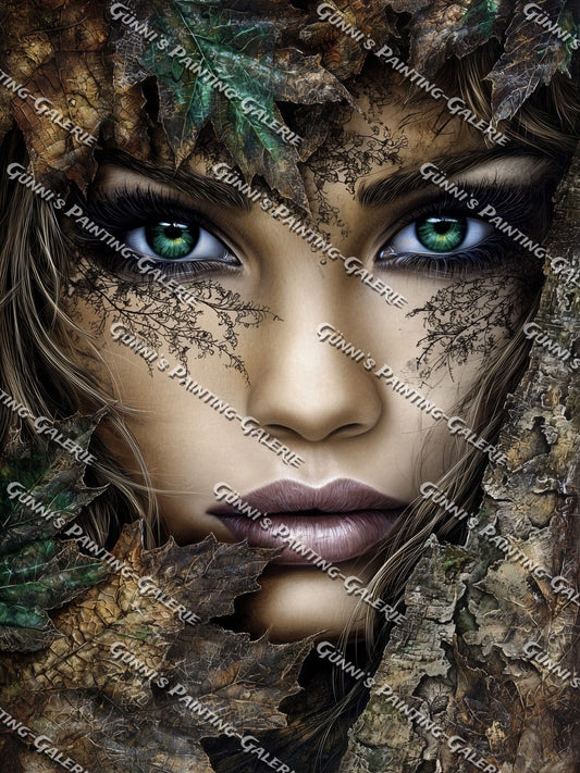Herbstgeflüster by Sweet_Loco_AI 75x100 135 Farben