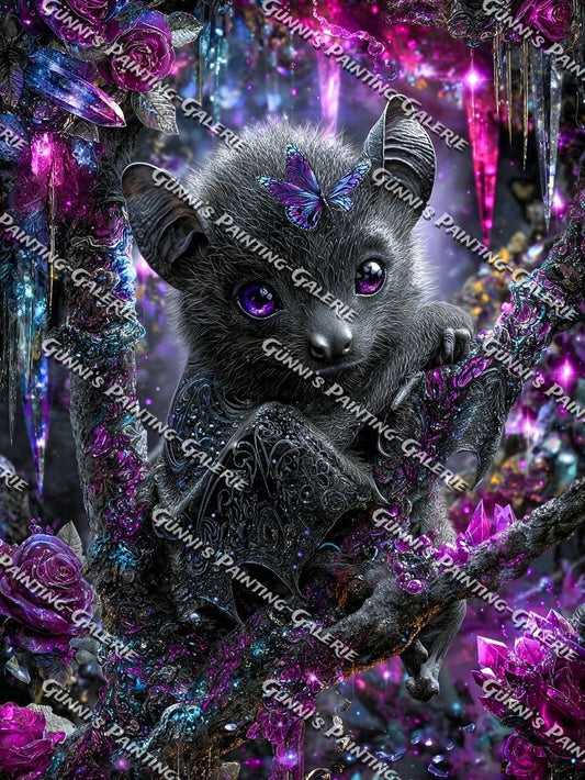 Die Hüterin der violetten Nacht by Andastra_DP 75x100 190 Farben