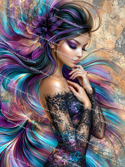 Im Einklang der Farben by Andy‘s_AI_Art 90x120 285 Farben