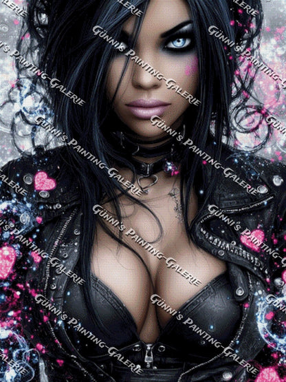 Liebe im Chaos by illumaris KI_Art 90x120 170 Farben