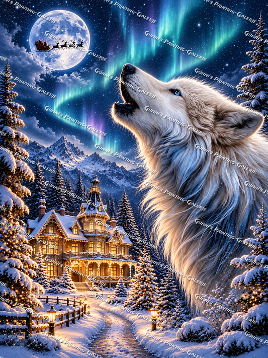 Magie einer Winternacht by Andy‘s_AI_Art 90x120 225 Farben