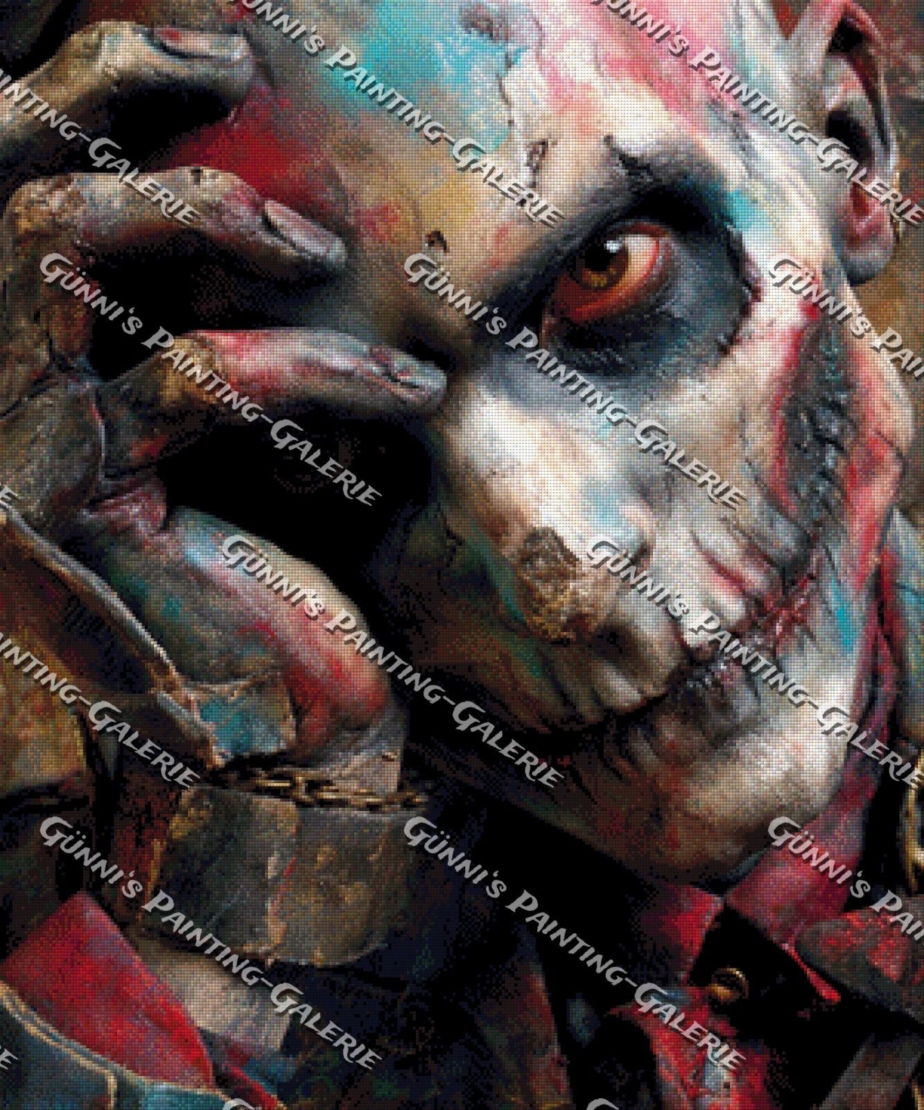 Narben der Seele by Karla 75x90 245 Farben