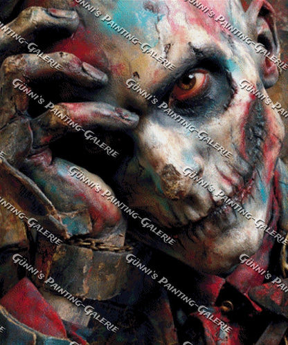 Narben der Seele by Karla 75x90 245 Farben