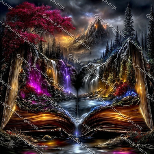 Das Buch der Natur by Andy‘s_AI_Art 100x100 280 Farben