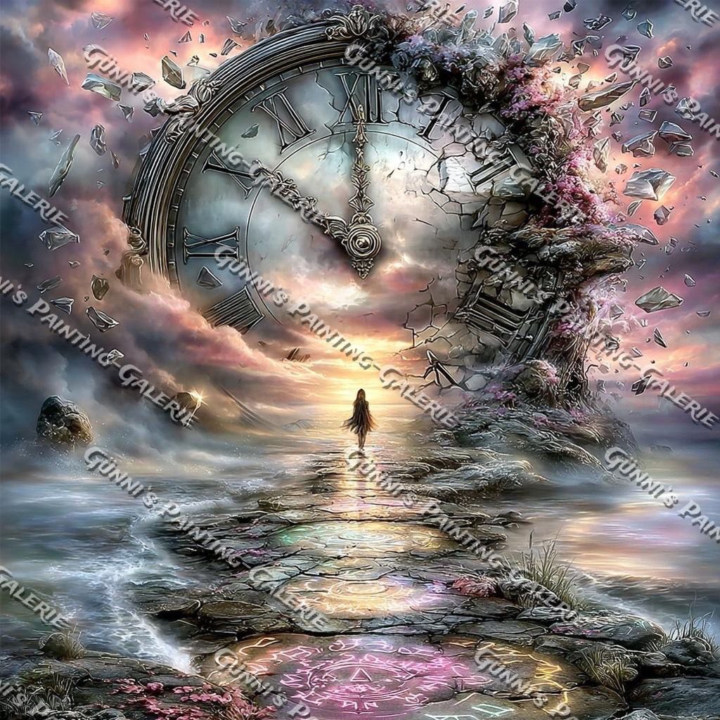 Jenseits der Zeit by Andy‘s_AI_Art 80x80 195 Farben