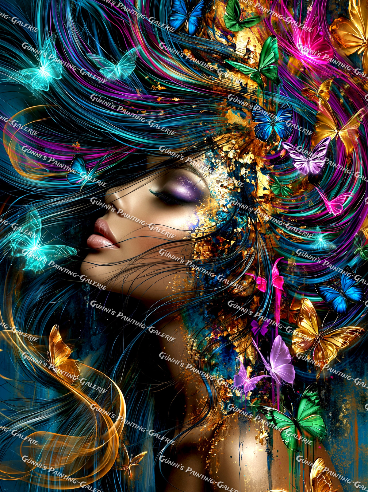 Schmetterlingsträume by Andy‘s_AI_Art 90x120 320 Farben