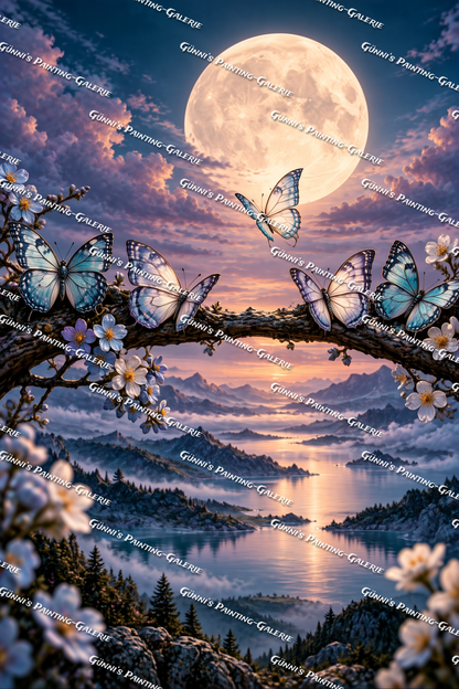 Seelenflug by illumaris KI_Art 80x120 180 Farben