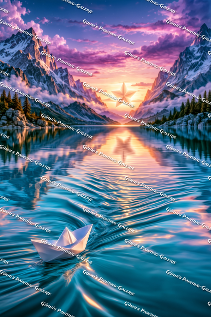 Sternenreise by illumaris KI_Art 80x120 220 Farben