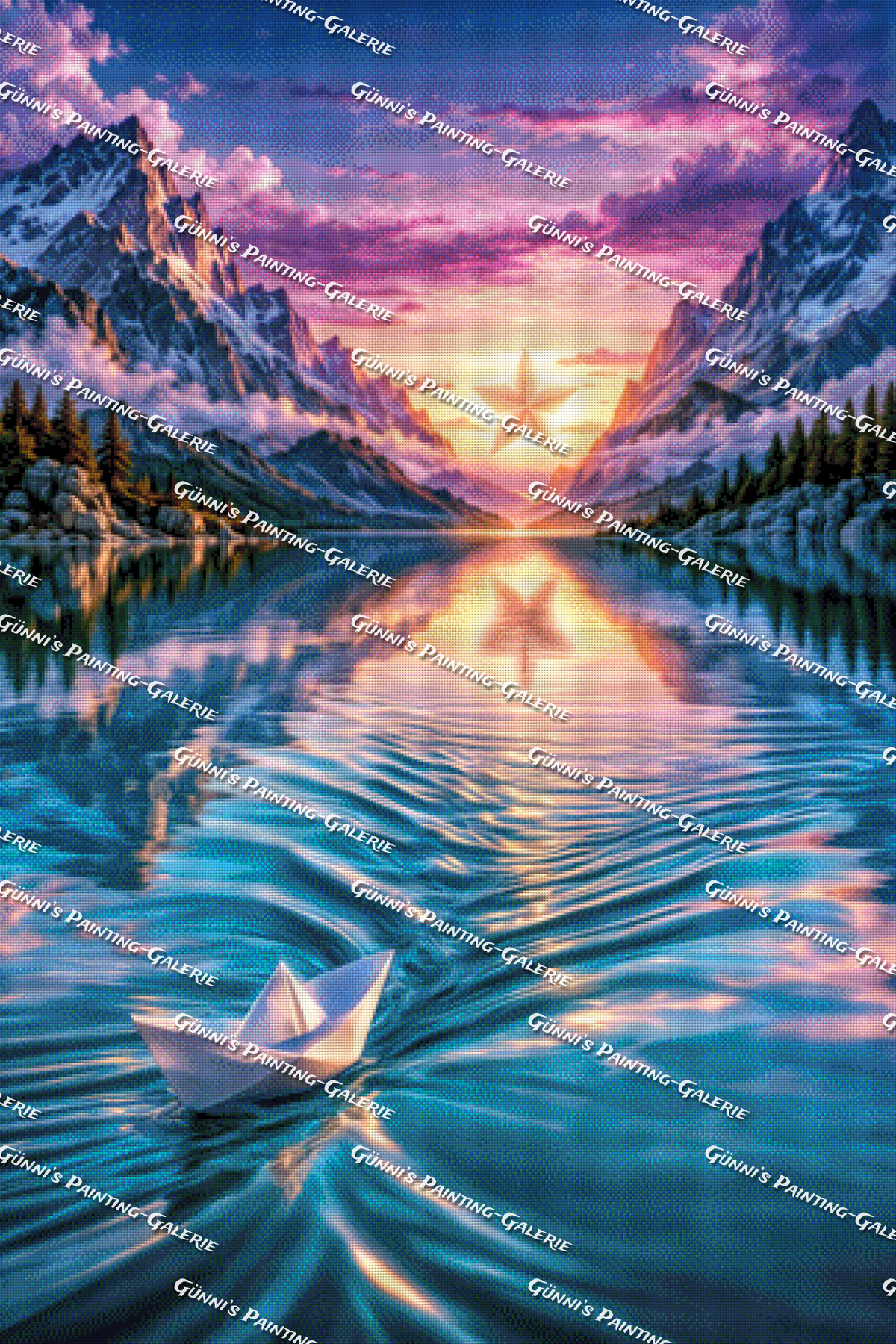 Sternenreise by illumaris KI_Art 80x120 220 Farben