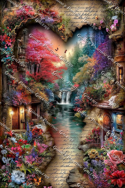 Vintage - Im Herzen der Natur by Andy‘s_AI_Art 80x120 370 Farben