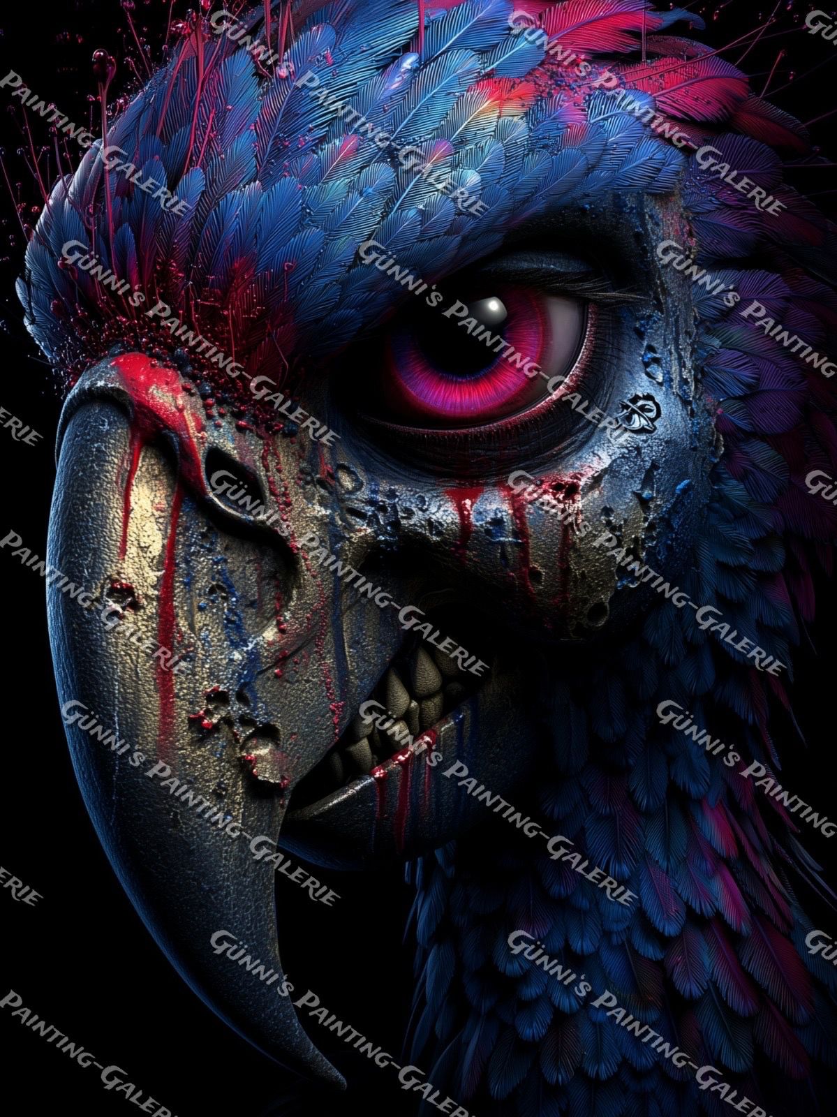 Dunkelschwinge by Karla 75x100 220 Farben