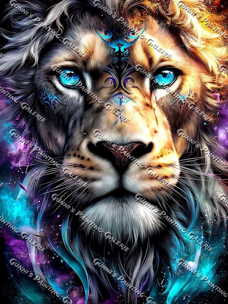 Galaktischer Wächter by illumaris KI_Art 75x100 270 Farben