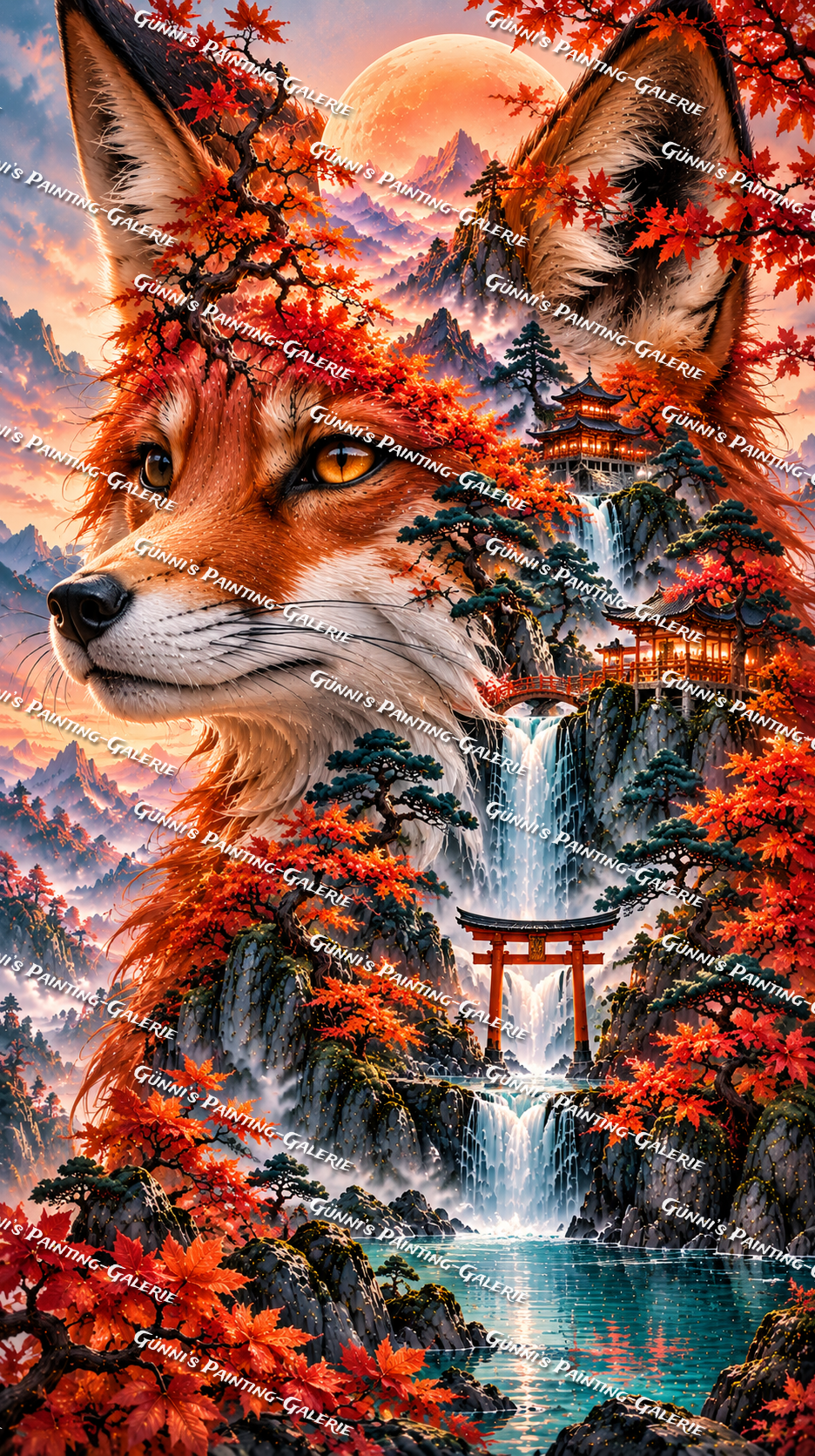 Wenn der Herbst erwacht by illumaris KI_Art 70x125 275 Farben