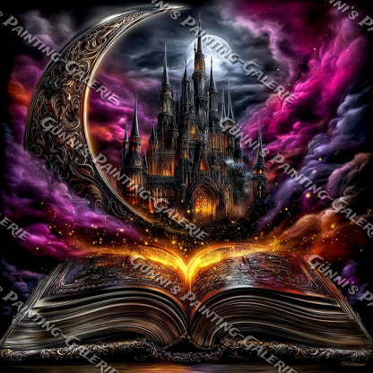 Das Buch des Königreichs by Andy‘s_AI_Art 100x100 mit 270 Farben