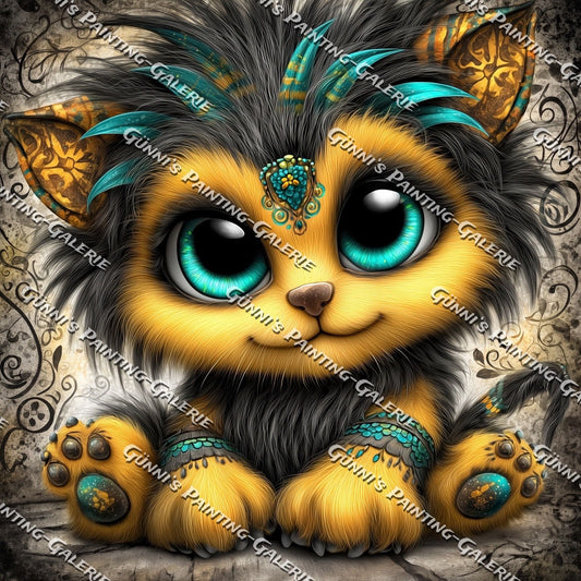 Zauberfell by Sweet_Loco_AI 50x50 120 Farben