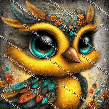 Seelenvogel by Sweet_Loco_AI 60x60 120 Farben
