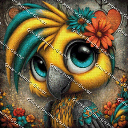 Herzfeder by Sweet_Loco_AI 60x60 120 Farben