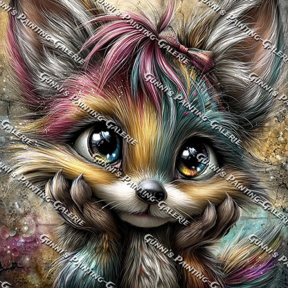 Seelenpfötchen by Andy‘s_AI_Art 50x50 110 Farben