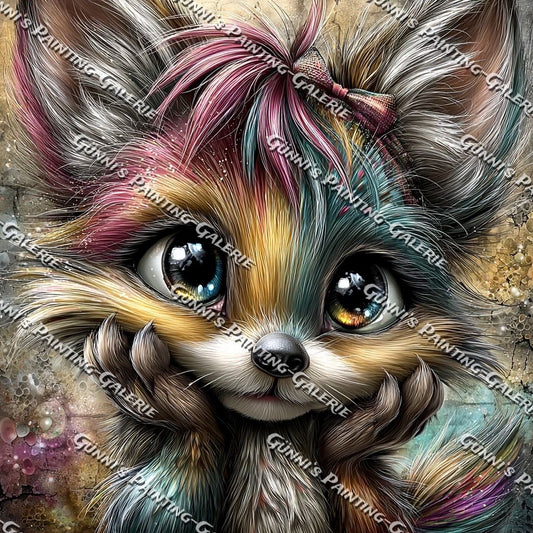 Seelenpfötchen by Andy‘s_AI_Art 50x50 110 Farben