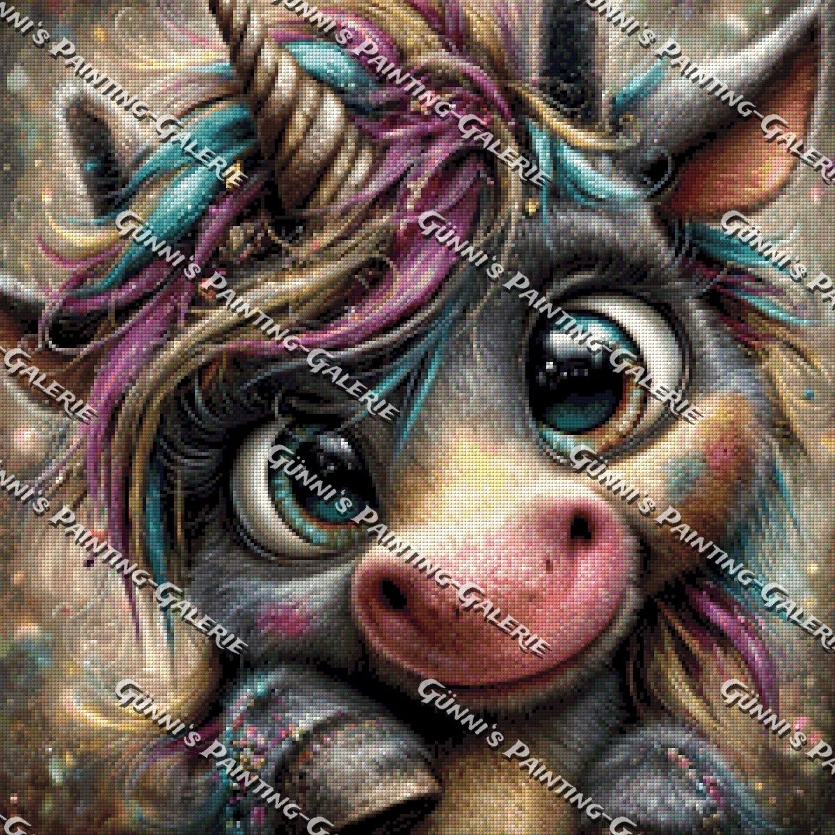 Farbenwunder by Andy‘s_AI_Art 60x60 110 Farben