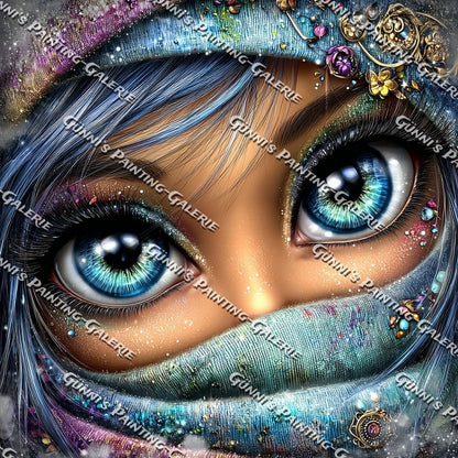 Die Verborgene Königin by Andy‘s_AI_Art 60x60 120 Farben
