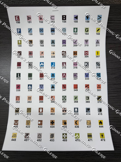 Stickerlegenden (rund oder eckig)