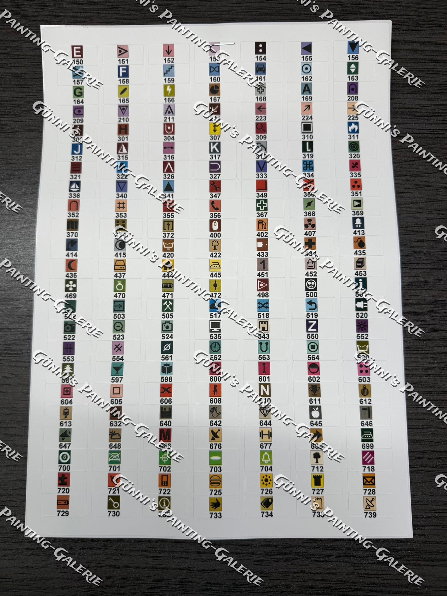 Stickerlegenden (rund oder eckig)