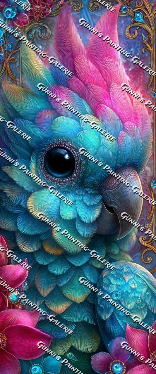 Magie der Federn by Elly_A.I. 50x120 280 Farben