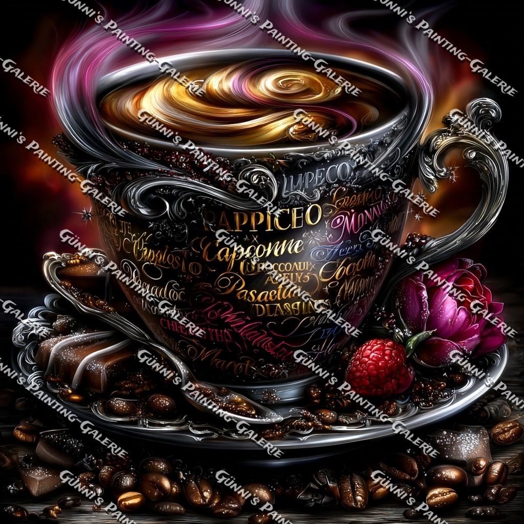 Coffee-Time by Andy‘s_AI_Art 90x90 240 Farben
