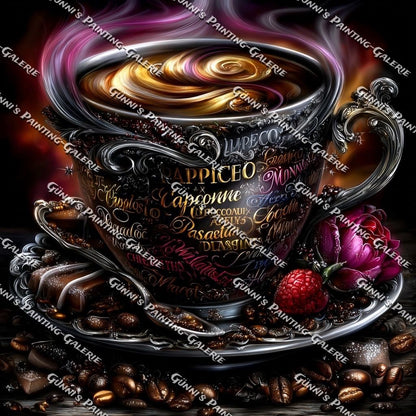 Coffee-Time by Andy‘s_AI_Art 90x90 240 Farben