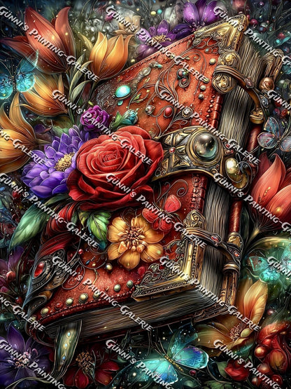 Geschichten aus Blüten und Zeit by Sweet_Loco_AI 75x100 295 Farben
