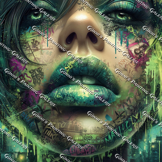 Die Kunst des Chaos by Sweet_Loco_AI 90x90 180 Farben