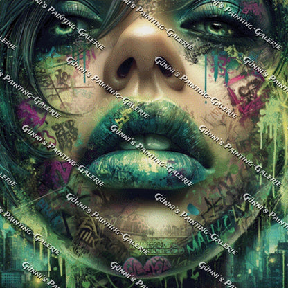 Die Kunst des Chaos by Sweet_Loco_AI 90x90 180 Farben