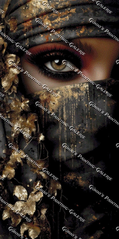 Goldene Stille by QN 60x120 115 Farben
