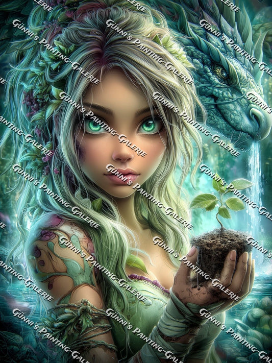 Die Seele des Waldes by Sweet_Loco_AI 90x120 240 Farben