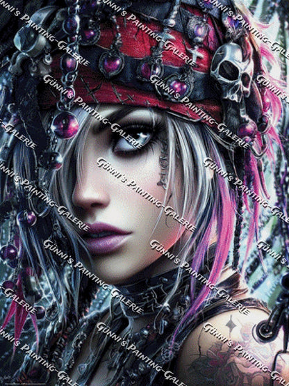 Verfluchte Schönheit by illumaris KI_Art 75x100 215 Farben