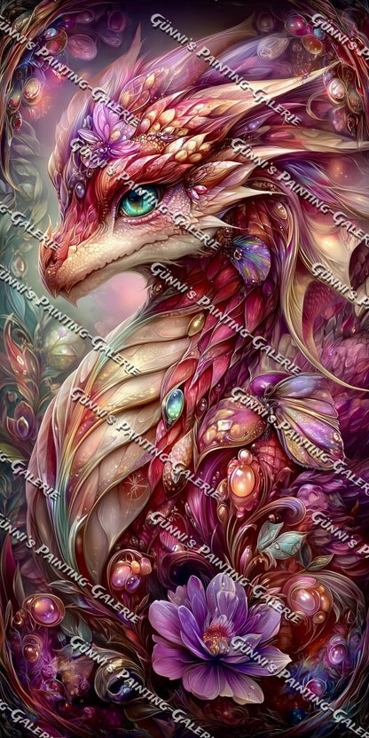 Juwel des Drachenherzens by Sweet_Loco_AI 60x120 270 Farben