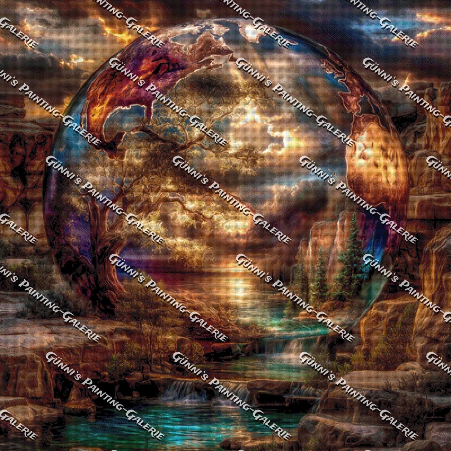 Die Seele der Welt by QN 100x100 300 Farben