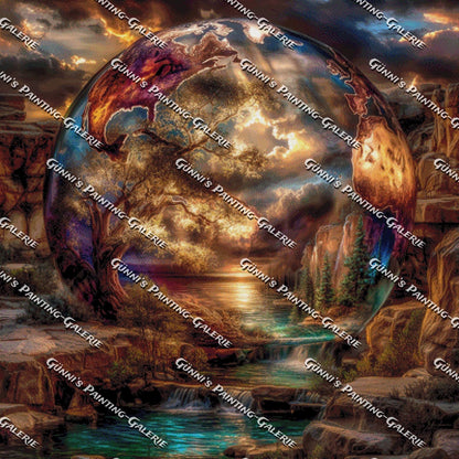 Die Seele der Welt by QN 100x100 300 Farben