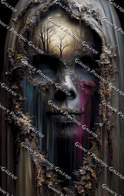 Zwischen Leben und Vergessen by Karla 70x110 150 Farben