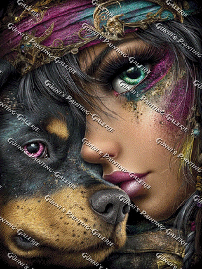 Seelenverbindung by Andy‘s_AI_Art 75x100 245 Farben