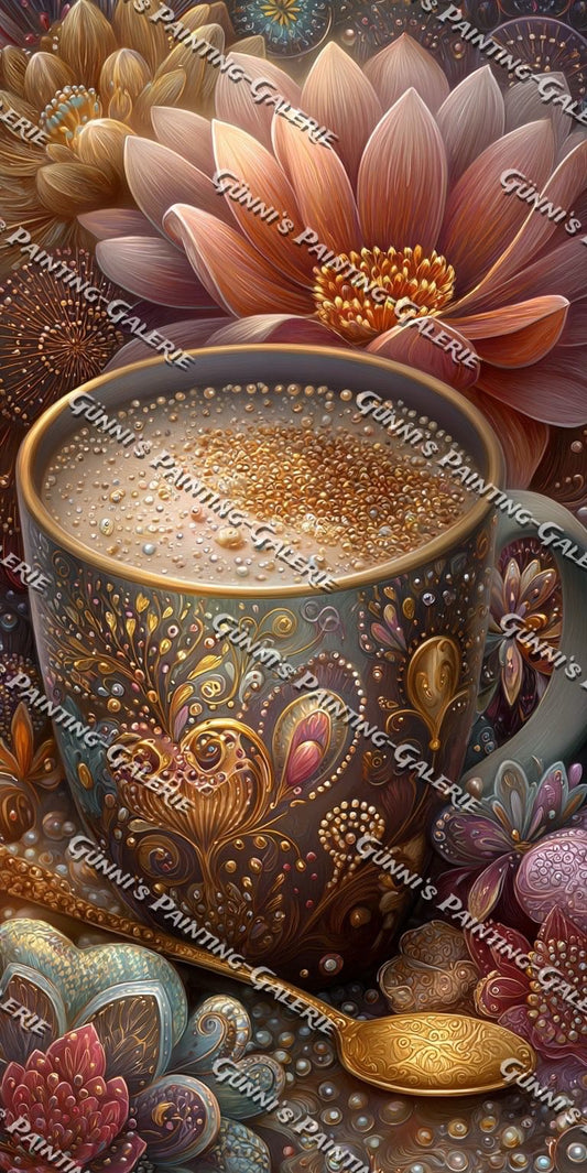 Die Kunst der kleinen Momente by Elly_A.I. 60x120 220 Farben