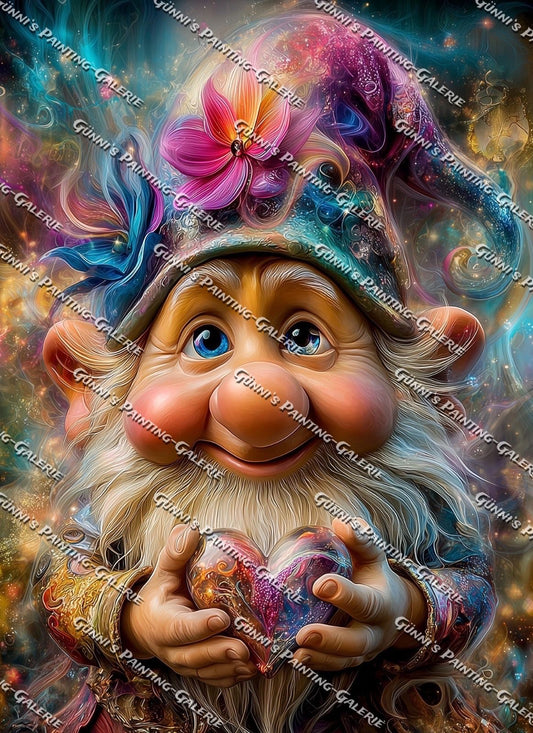 Günni - Hüter der Herzen by QN 80x110 300 Farben