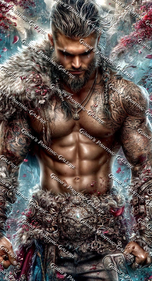 Zorn des Nordwinds by Elly_A.I. 65x120 200 Farben