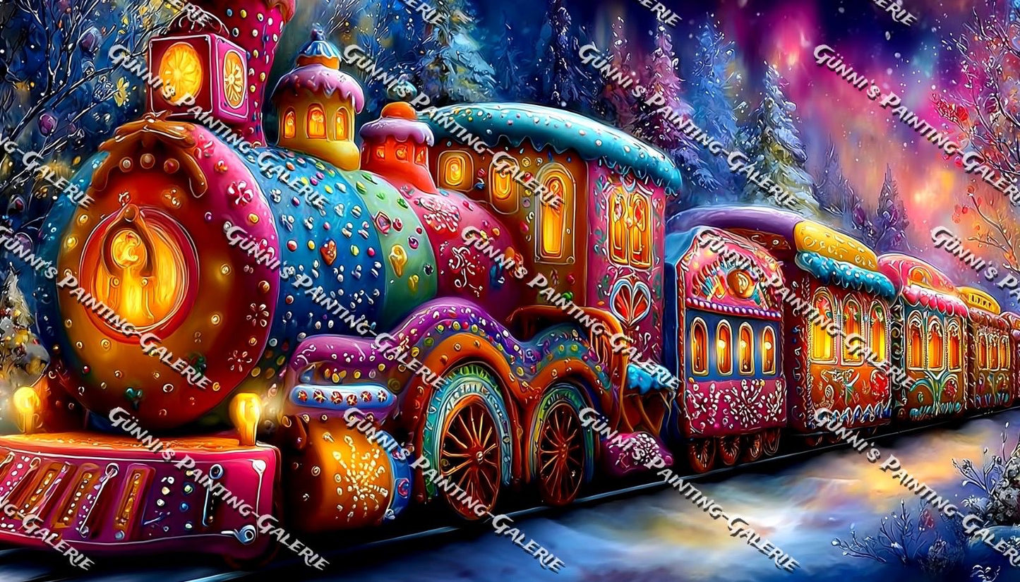 Reise ins Wunderland by QN 140x80 447 Farben