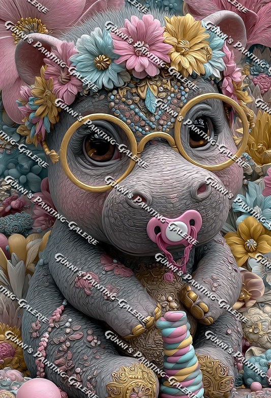 Fluffelchen by Elly_A.I. 75x110 220 Farben