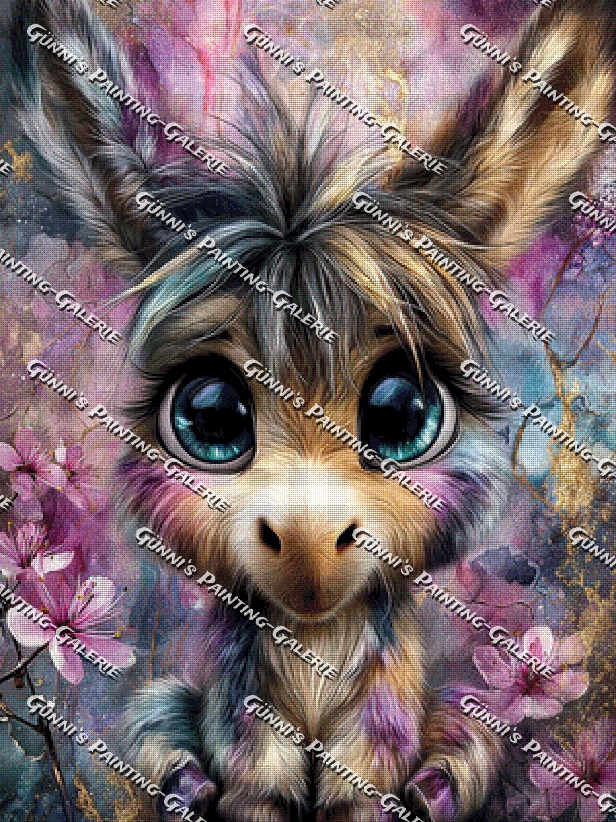 Flauschiges Wunder by Andy‘s_AI_Art 75x100 245 Farben