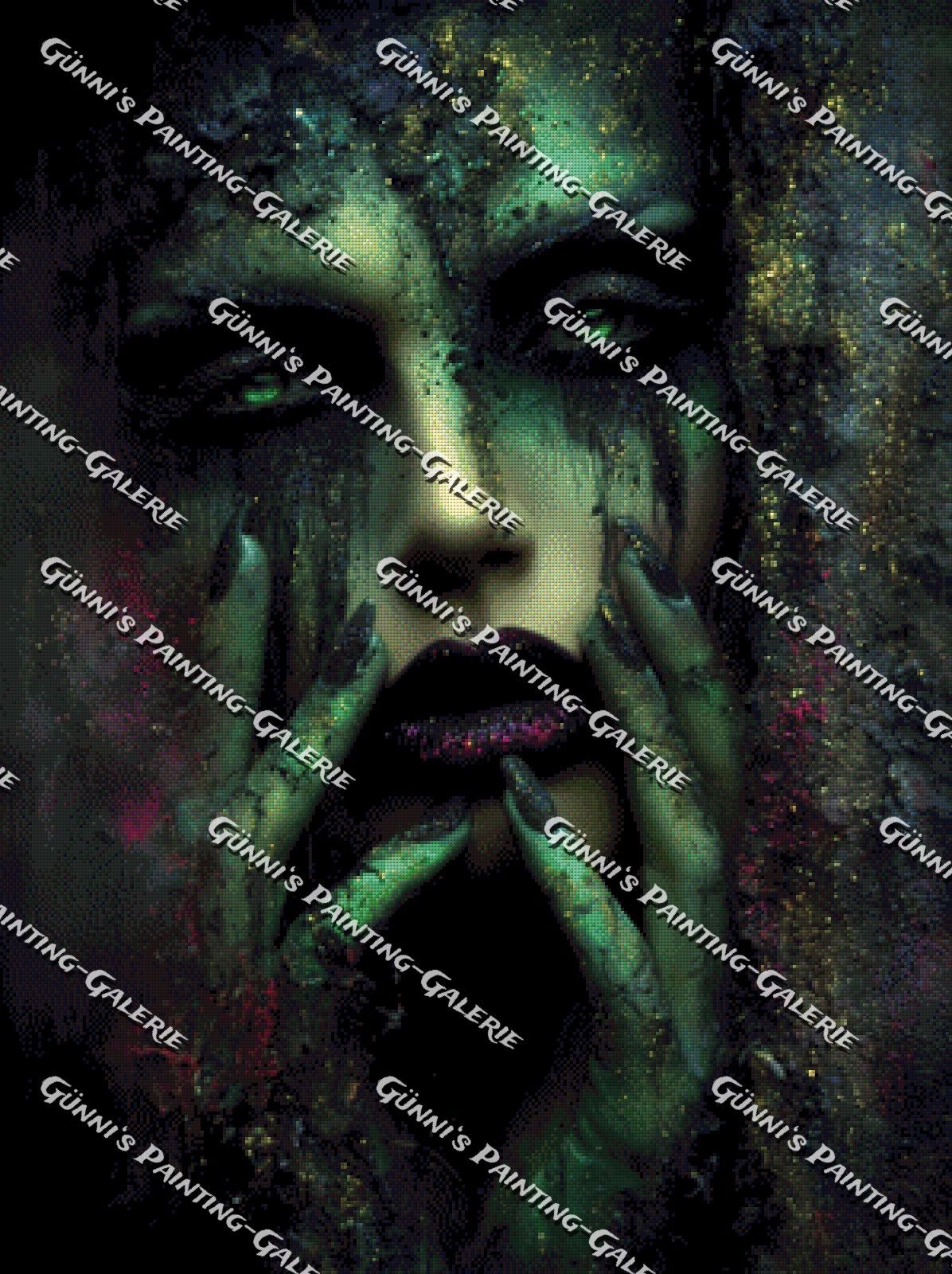 Dunkle Verführung by Karla 75x100 120 Farben