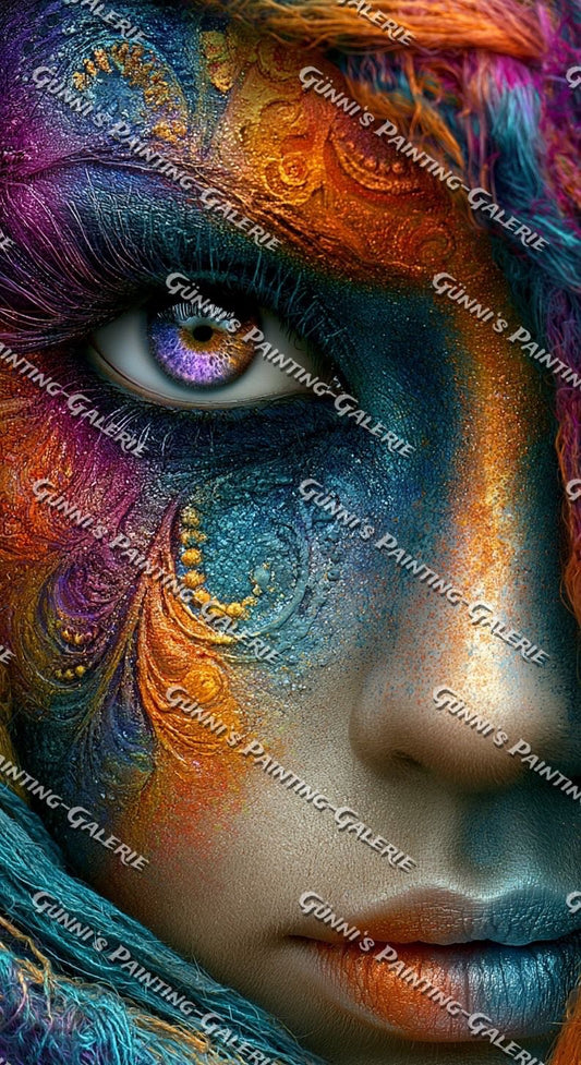 Kosmischer Blick by Elly_A.I 60x110 280 Farben